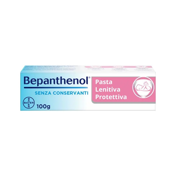 Bepanthenol Pasta Lenitiva Protettiva Prurito e Irritazione da Pannolino 100g