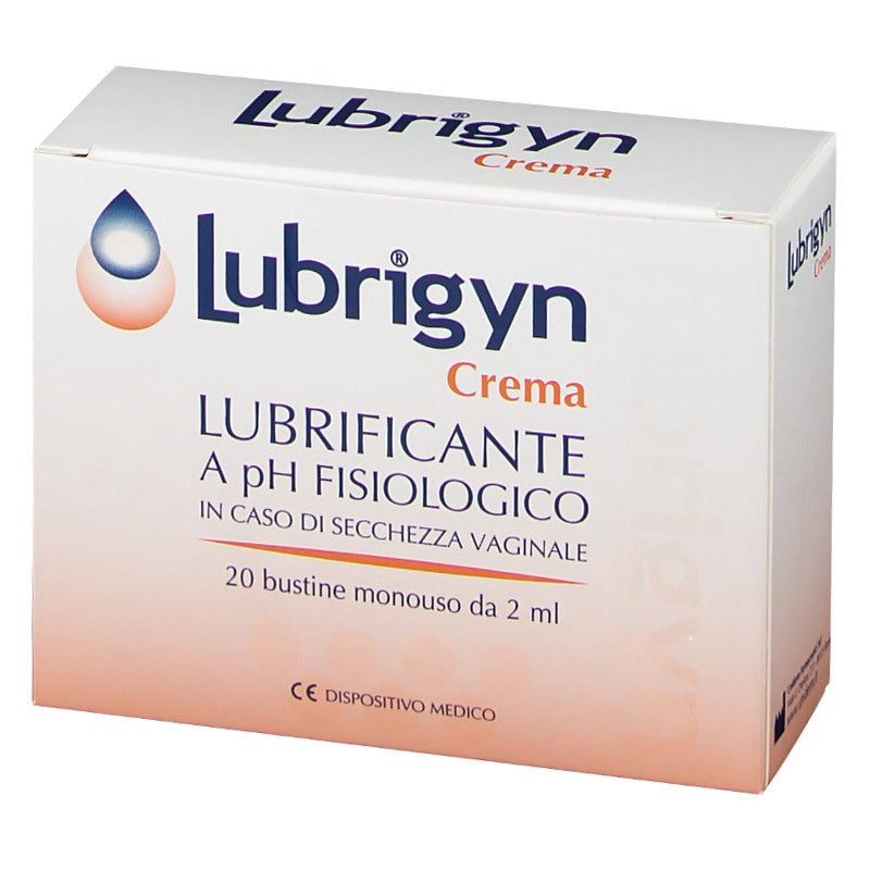 Lubrigyn Crema Vaginale Lubrificante 20 bustine da 2ml