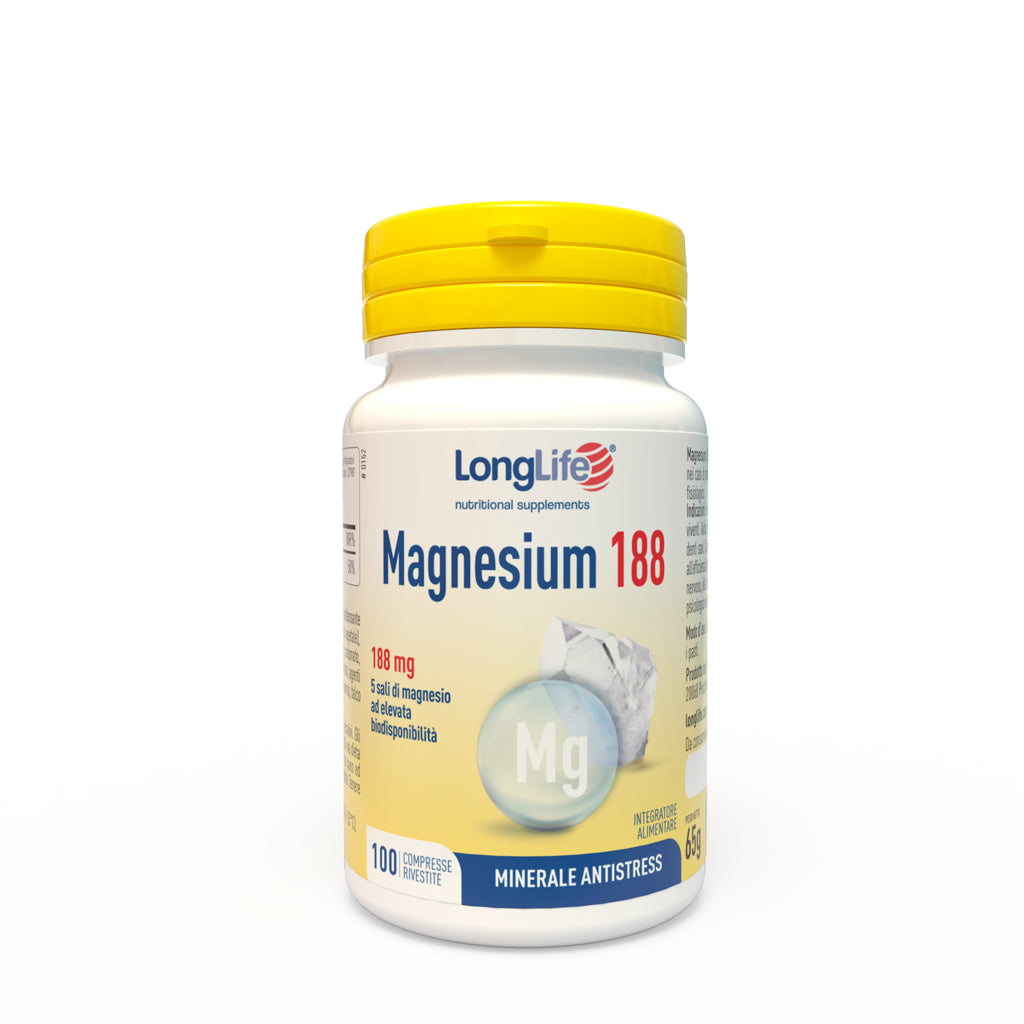 Magnesium 188 Minerale Antistress 100 compresse