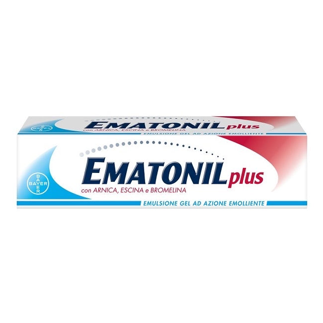 Ematonil Plus Emulgel con Arnica, Escina, Bromelina e Mentolo 50ml