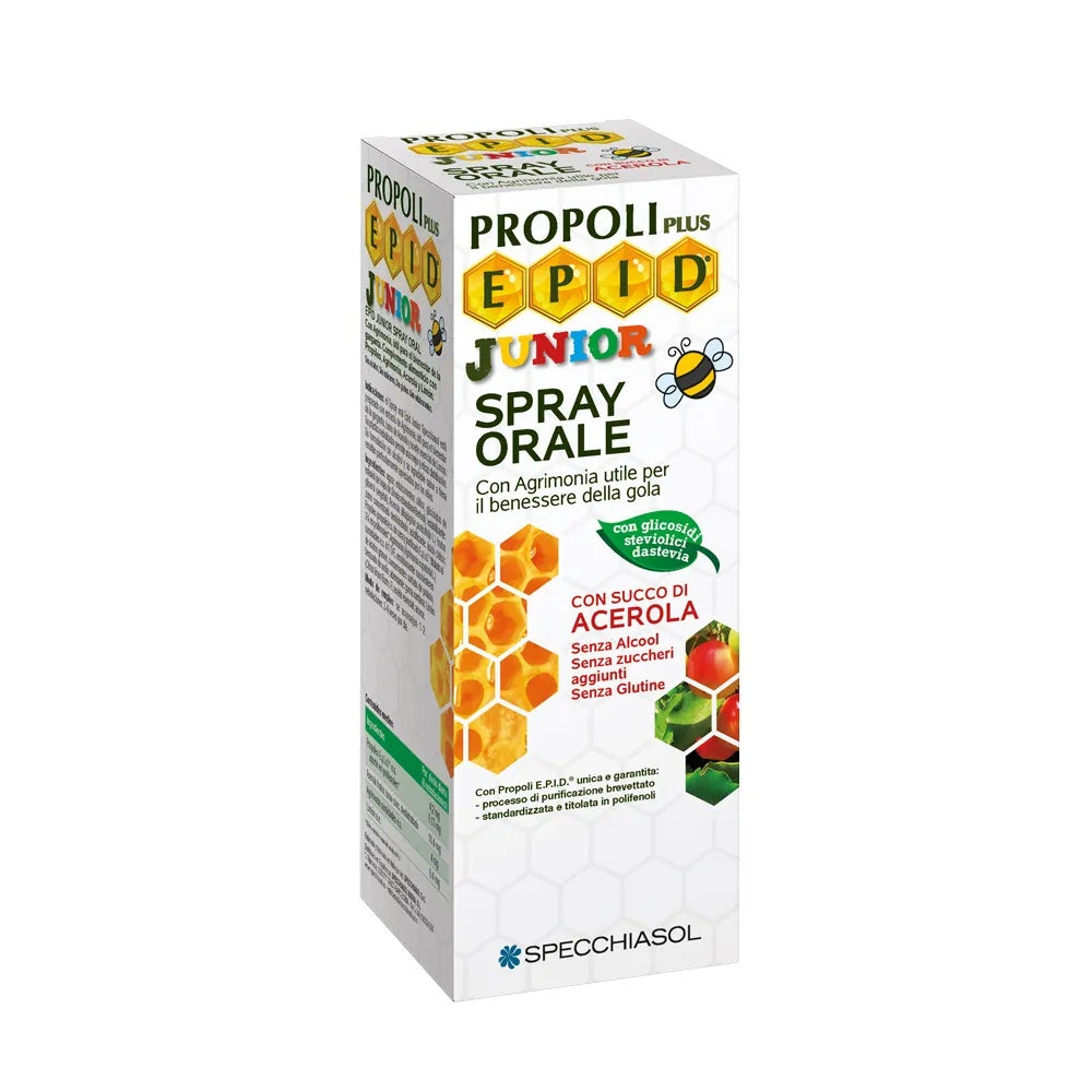 Propoli Plus Epid Junior Spray Orale gusto Fragola 15ml