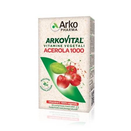 Arkovital Acerola 1000 30 compresse masticabili