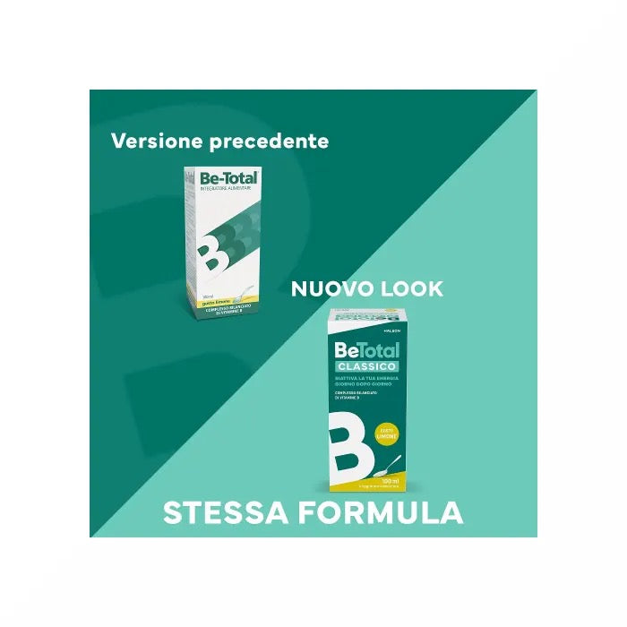 Be-Total Sciroppo gusto limone 100ml