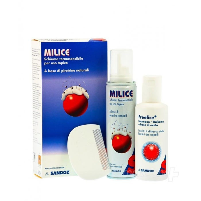 Multipack Schiuma + Shampoo Antiparassitari contro Uova e Pidocchi