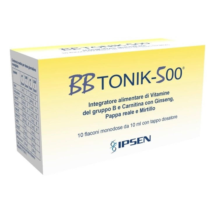 BB Tonik 500 10 flaconcini 10ml