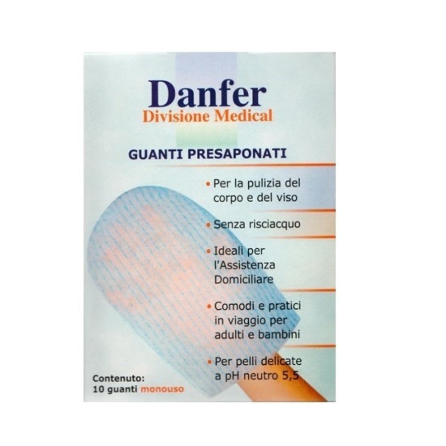 Guanto Presaponato Monouso 10 pezzi
