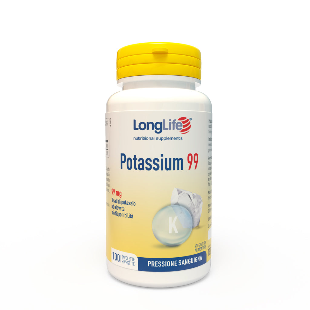 Potassium 99 Pressione Sanguigna 100 Tavolette
