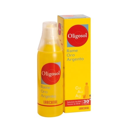 Oligosol Rame Oro Argento gocce 60ml