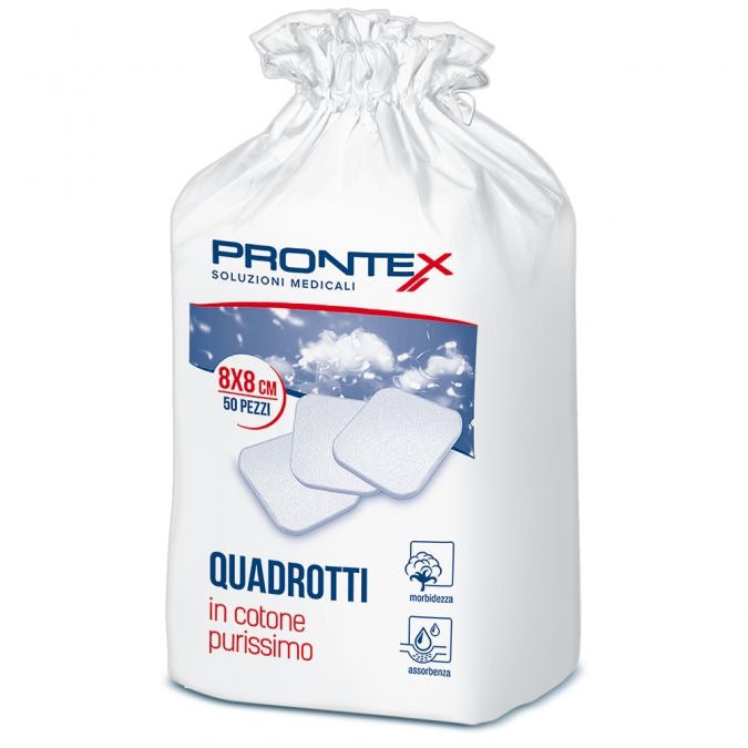 Cotone Idrofilo in Quadrotti