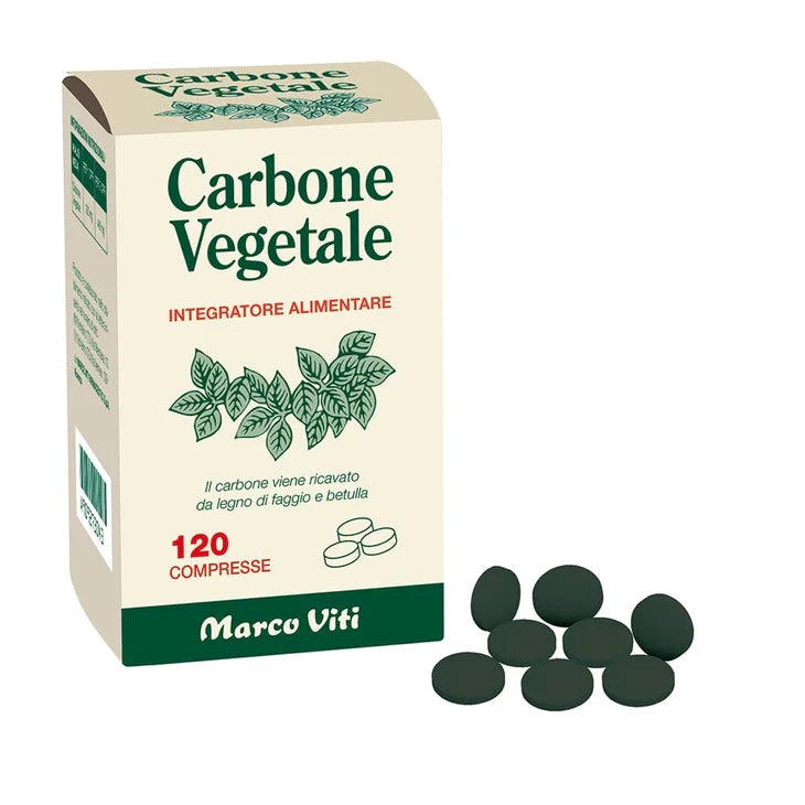 Carbone Vegetale in compresse