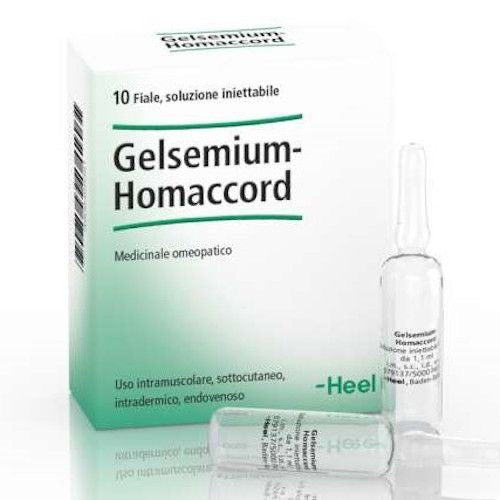 Gelsemium Homaccord 10 fiale 1,1ml