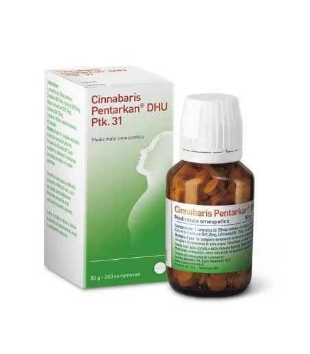 Cinnabaris Pentarkan Dhu Ptk. 31 50g 200 compresse