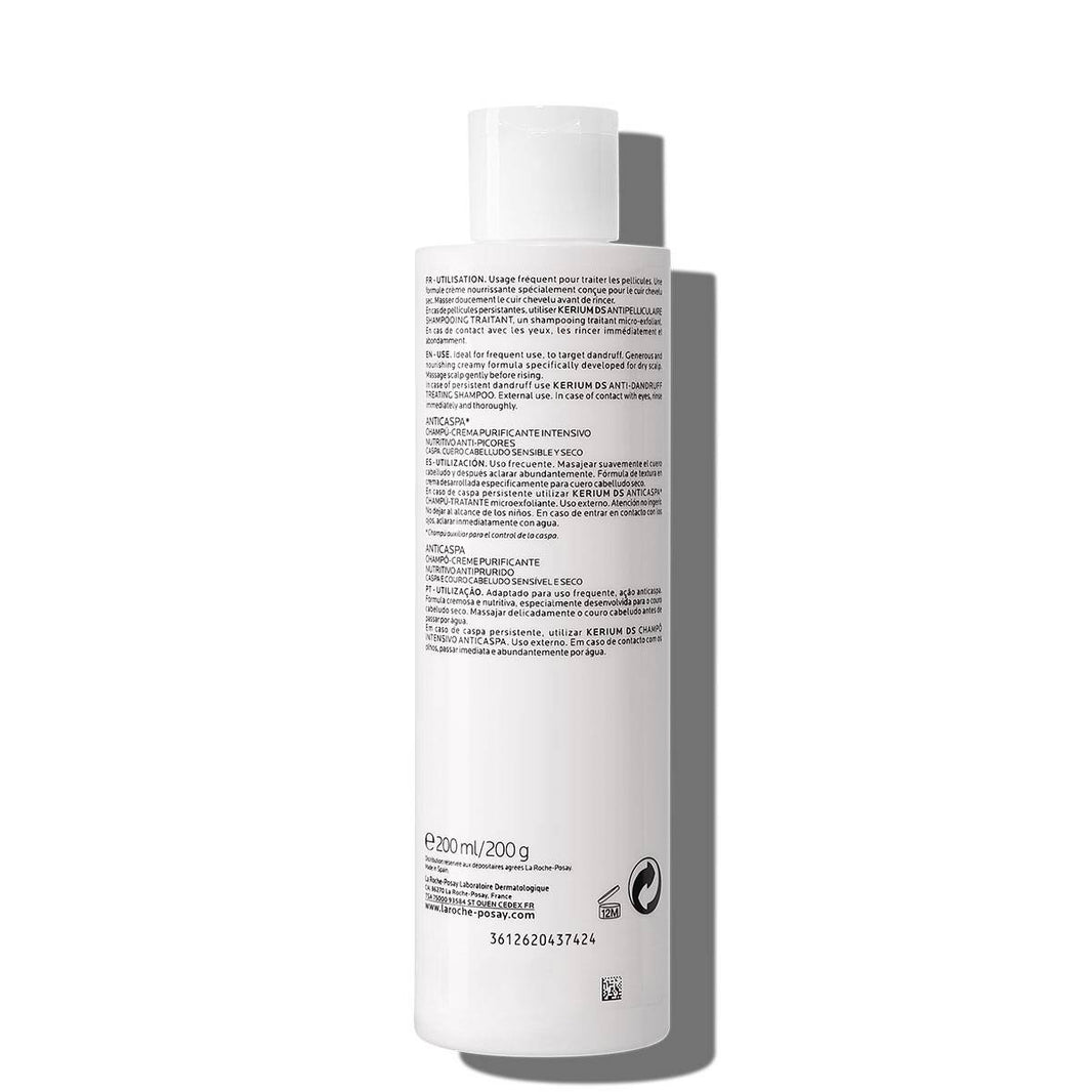 Kerium Shampoo Crema Anti-Forfora Capelli Secchi 200ml