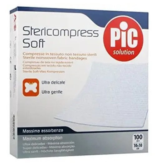 Stericompress Soft Compresse Sterili in TNT 10x10cm 100 pezzi