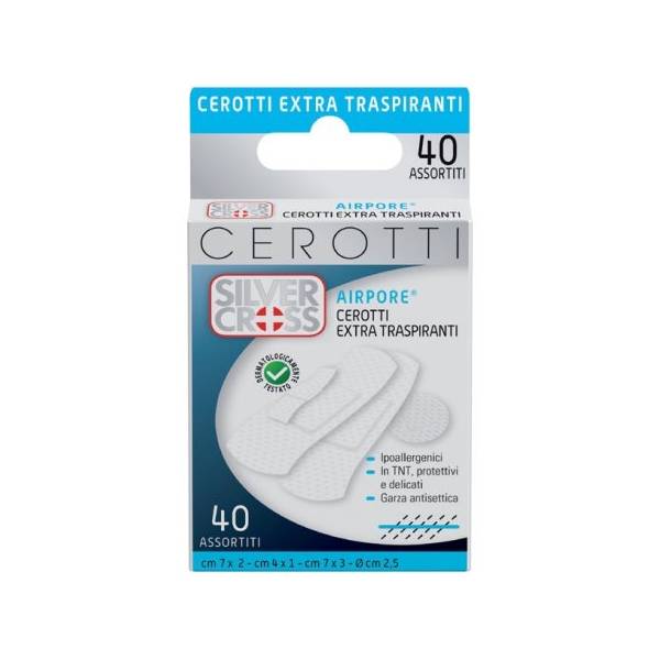 Airpore Cerotti Extra Traspiranti Assortiti 40 pezzi