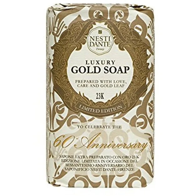 Luxury Gold 60th Anniversary Sapone Oro 250g