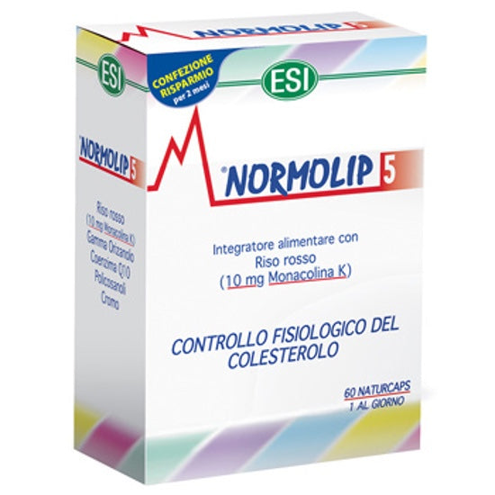 Normolip 5 Controllo Fisiologico del Colesterolo 60 capsule