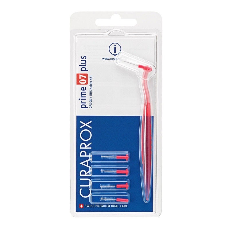 Prime Plus 07 Scovolini Interdentali Rosso 5 pezzi