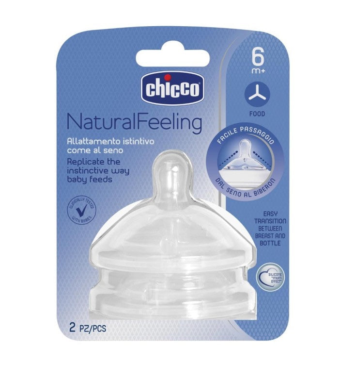 Natural Feeling Tettarella Ergonomica 6+ Mesi Flusso Pappa
