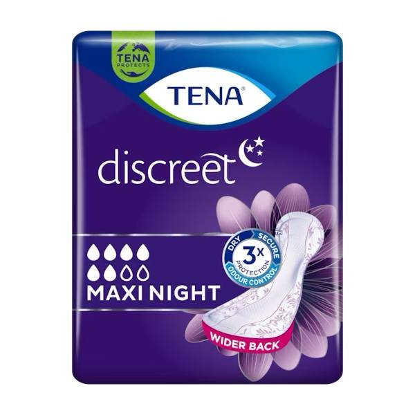 Discreet Maxi Night Assorbenti per Perdite Urinarie 12 pezzi