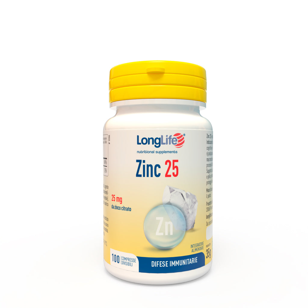 Zinc 25 Difese Immunitarie 100 compresse
