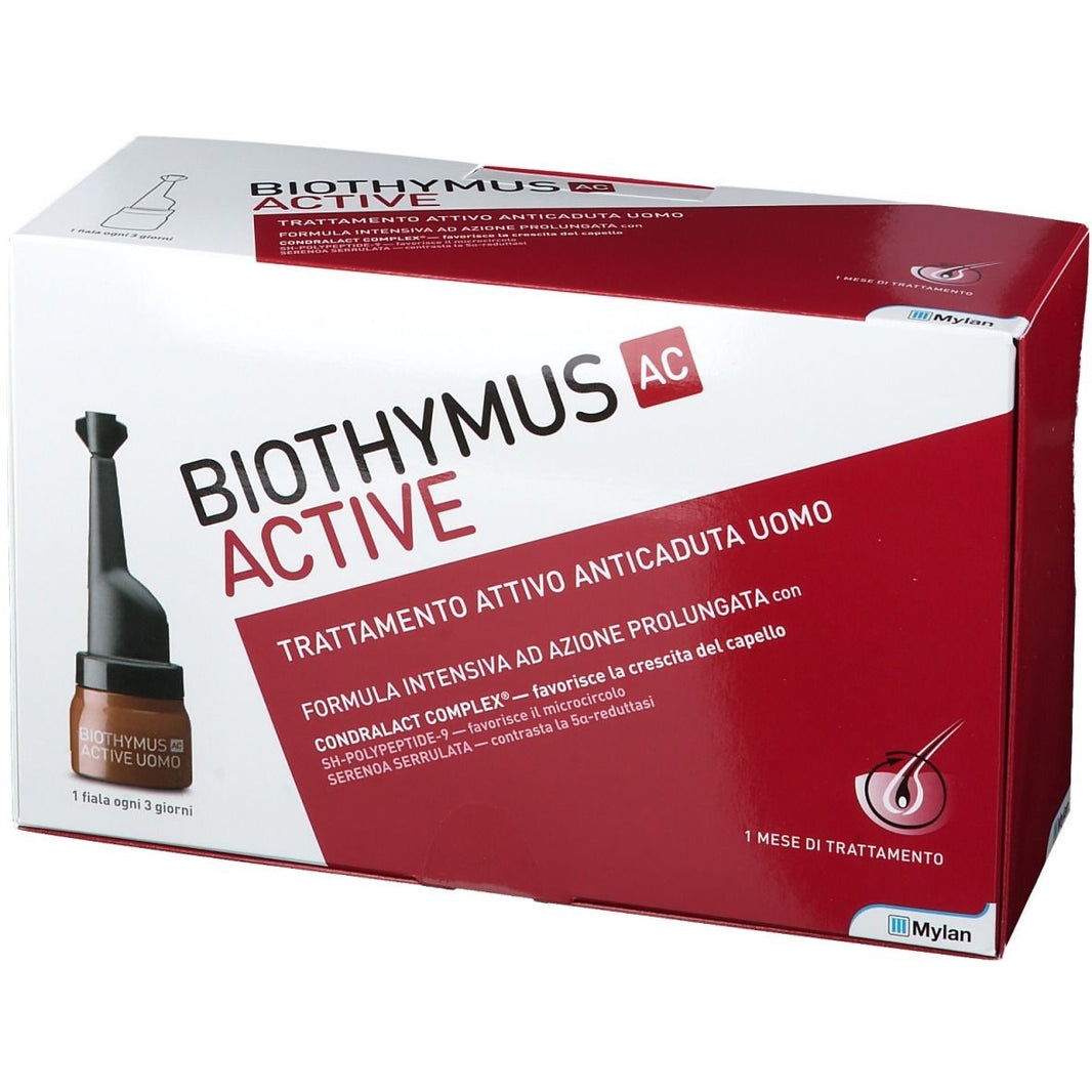 Biothymus Ac Active Trattamento Anticaduta Uomo 10 Fiale