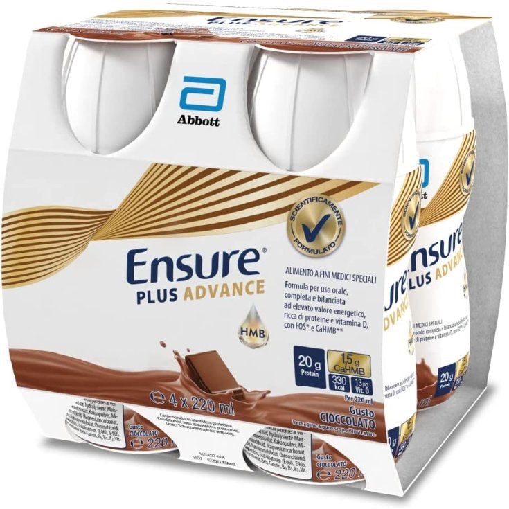 Ensure Plus Advance gusto Cioccolato 4x200ml