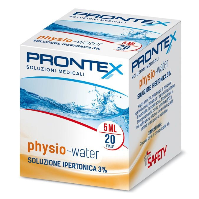 Physio-Water Soluzione Ipertonica 3% 20 Fiale da 5ml