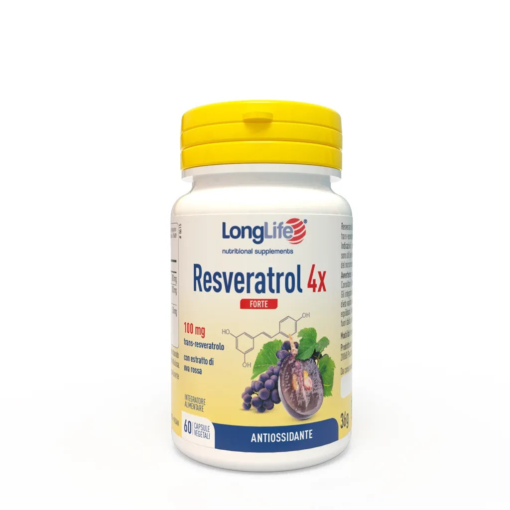 Resveratrol 4x Forte Antiossidante 60 capsule