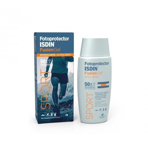 Fotoprotector Fusion Gel Sport Corpo SFP50 Ultra-Leggero Pelle Umida 100ml