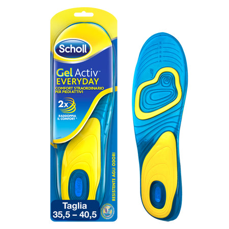 Solette Gel Activ Everyday Uso Quotidiano Donna 1 Paio