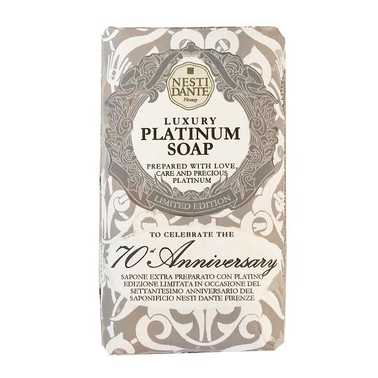 Luxury Platinum 70th Anniversary Sapone Platino 250g