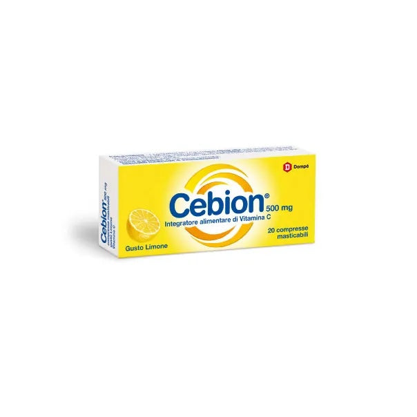 Cebion Masticabile Limone Vitamina C 20 compresse
