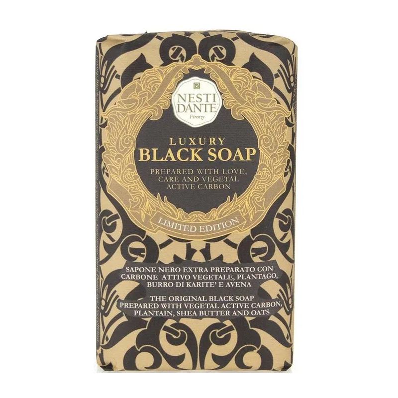 Luxury Black Soap Sapone Nero 250g