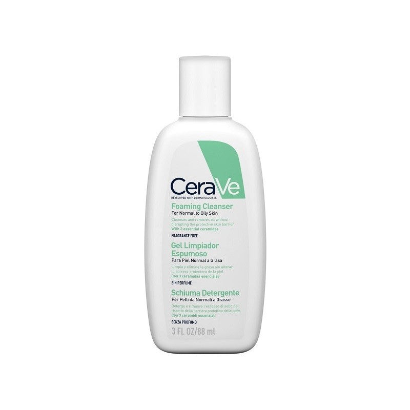 Schiuma Detergente Seboregolatrice Viso e Corpo Pelle Grassa