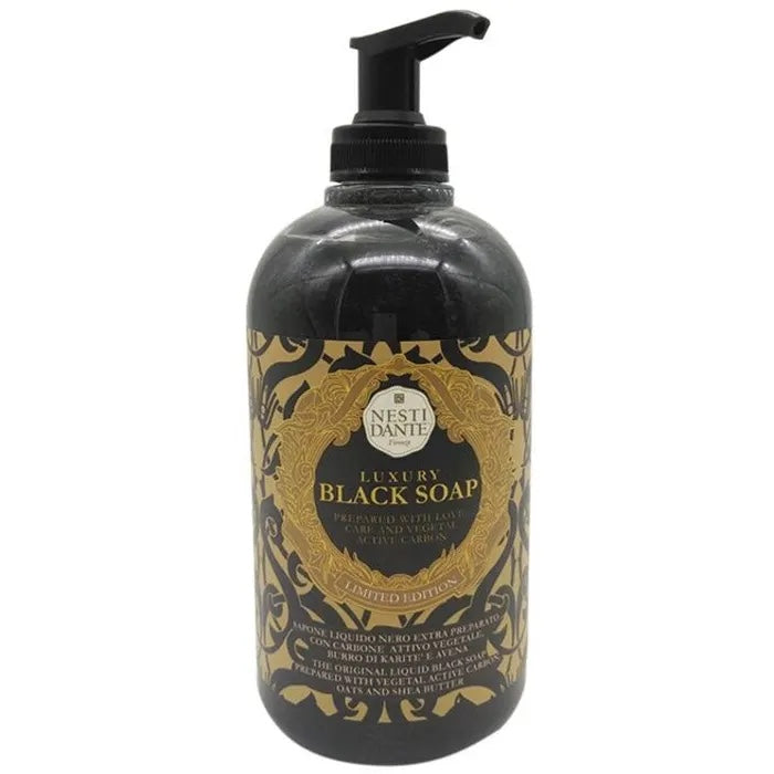 Luxury Black Soap Sapone Liquido Nero 500ml