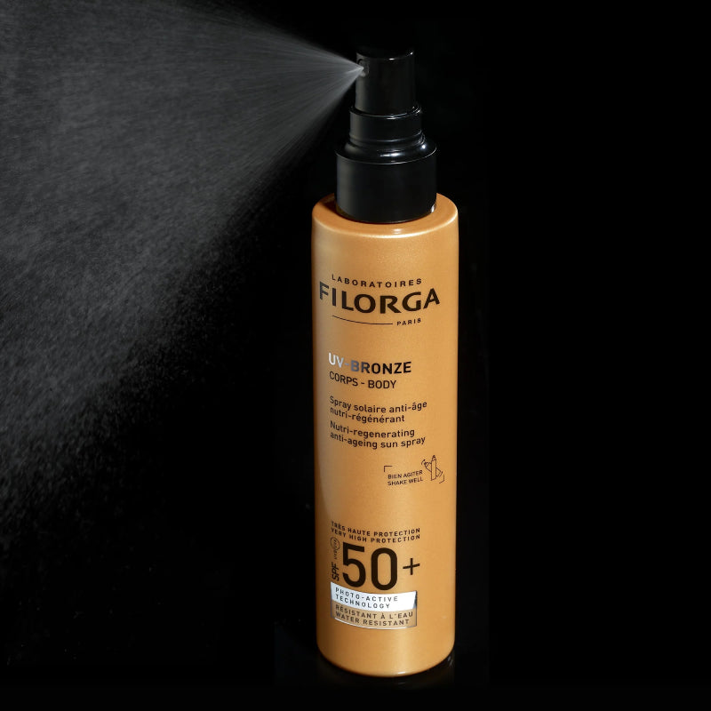 UV-Bronze Body SPF50+ Spray solare anti-età nutri-rigenerante 150ml
