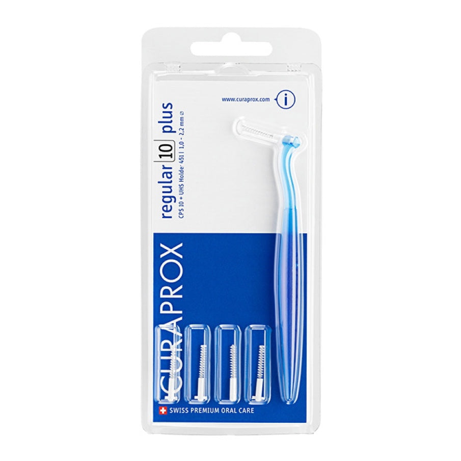 Regular Plus 10 Scovolini Interdentali Bianco 5 pezzi