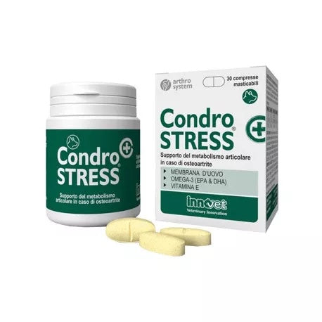 Condrostress+ Integratore Veterinario Funzionalità Articolare 30 compresse masticabili