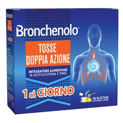 Bronchenolo Tosse Doppia Azione 10 bustine