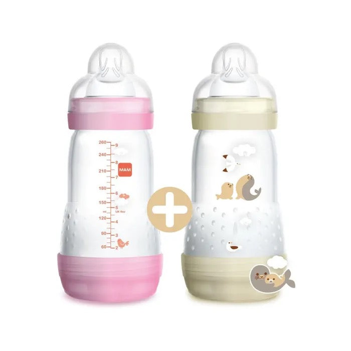 Easy Start Biberon flusso anti-colica 2+ Mesi 260ml 2 pezzi