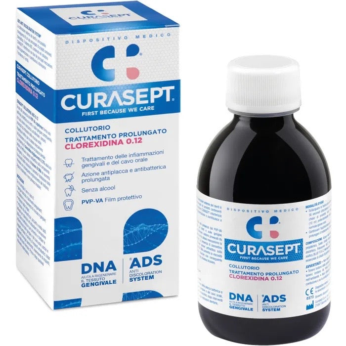 Collutorio con Clorexidina 0.12 Trattamento Prolungato 200ml