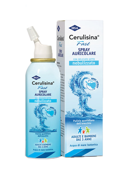 Cerulisina Fast Spray per L'Igiene Dell'Orecchio per Adulti e Bambini 100ml