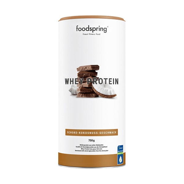 Proteine Whey Cioccolato e Noce di Cocco 750g