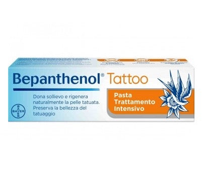 Bepanthenol Tattoo Pasta Trattamento Intensivo per Tatuaggio 100g