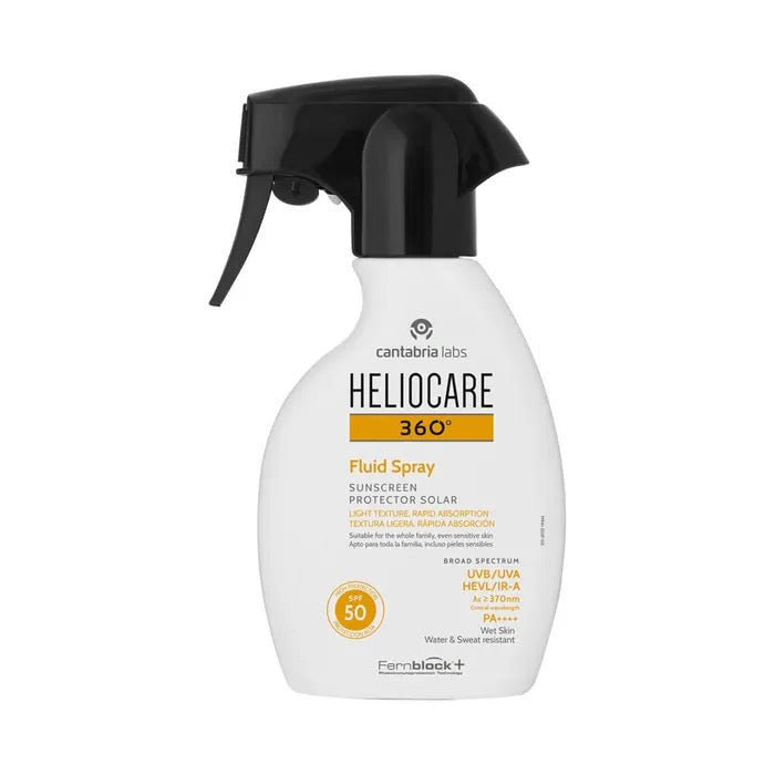 Heliocare 360 Fluid Spray Latte Spray SPF50 250ml