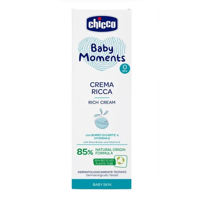 Baby Moments Crema Ricca Delicata 0+ mesi 100ml