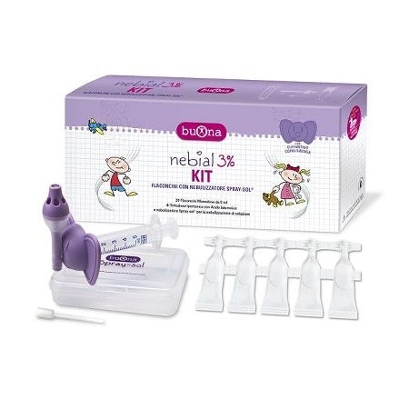 Nebial 3% Kit Decongestionante Nasale