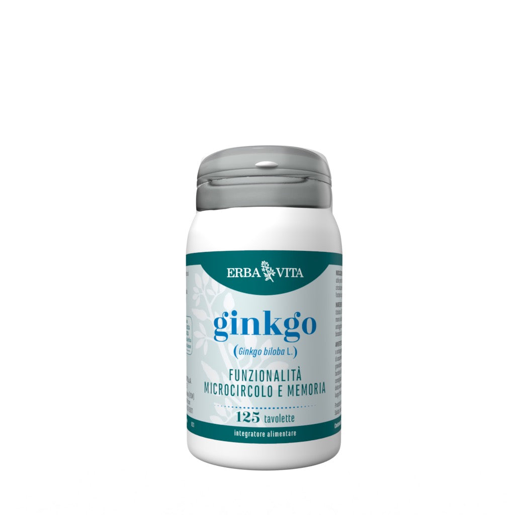Ginkgo Biloba 125 tavolette