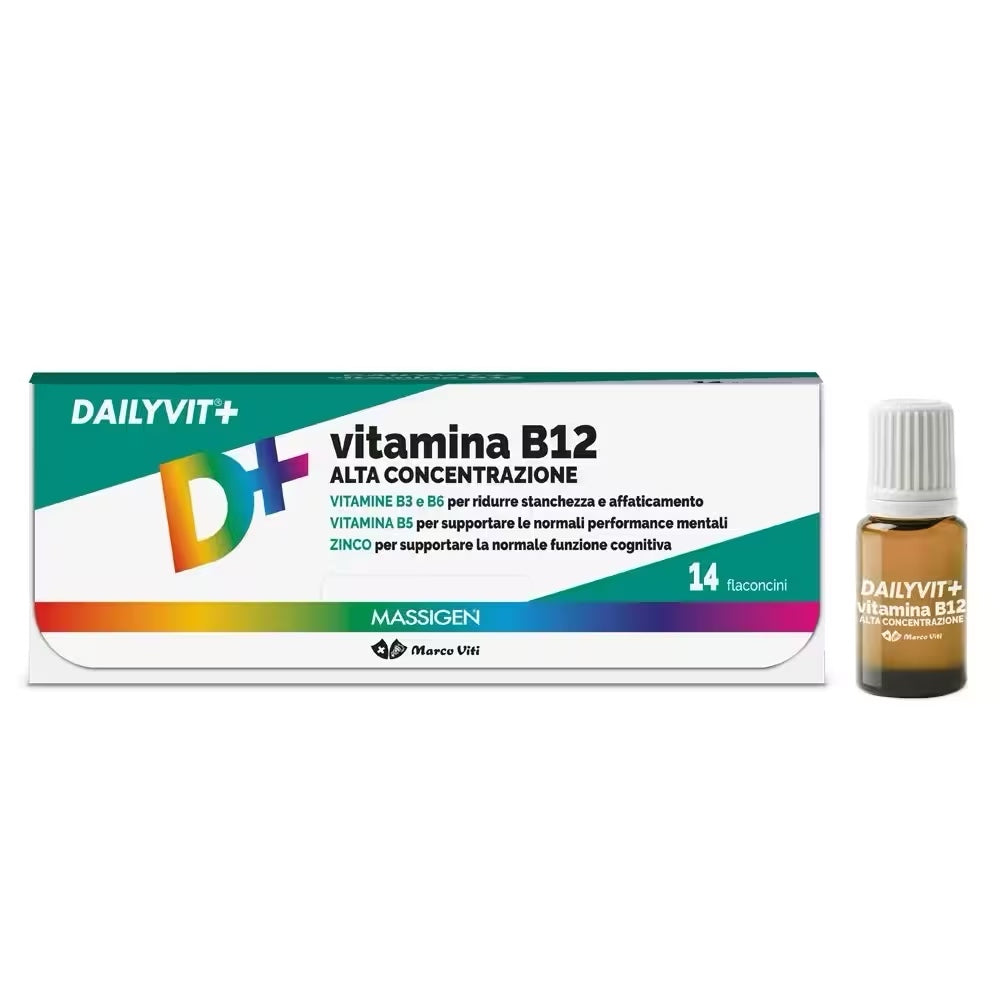 Dailyvit Vitamina B12 Alta Concentrazione 14 flaconcini